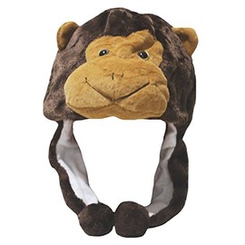Petitebella Unisex Party Hats (Monkey, One Size)