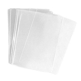 TUPWEL 100PCS 5x7inch (1.2mil) Clear Flat Cello/Cellophane Sealable Treat Bag PP Plastic Packing Bags for Gift Wrap Party Wedding Favors Bakery Cookies Candies Dessert Supplies