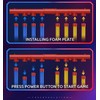 Jovyxar Reaction Time Training,Hand Eye Coordination Training-Solo/Dual Play,Reflex Game,Reflex Sticks,Upgrade
