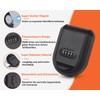 Buenotec Key Safe with 4-Digit Combination Code for Car Keys,