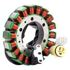 Road Passion Stator Coil Replacement For Yamaha YFM350FWA Grizzly 350 4WD 2007-2016/ YFM35FGIH Kodiak 350 Hunter 2008-2011/ YFM450FWA Kodiak 450 Hunter 2003-2010