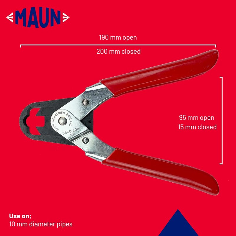 Maun 5660-200 Olive Cutter Plier Type Tool 10 mm |