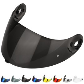 Everalo Kompatibel mit Xlite 802rr Visier - x802 - x802r - x803 - x803rs - x702 - x603 - x661 - Helmvisier Aftermarket Pinlock Ready (Schwarz 80%)