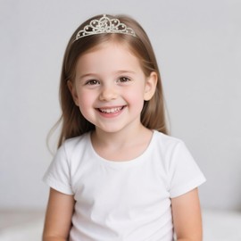 GAFOTORY 6 Pack Tiaras Crown for Women Girls Silver Crystal Princess Crowns Tiaras Headbands Bulk for Brides Bridesmaids Wedding Birthday Party Pageant Prom Headdresses