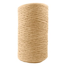 IMROPE 1mm x 2500 Feet Natural Jute Rope, Twine for Gardening Tomato Climbing Plant Tie Floristry Crafts Gift Wrapping Packing Decor