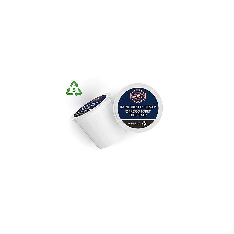 Timothy's World Coffee Rainforest Espresso 96 K-Cups