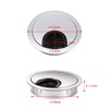 Dioxide Pack of 2 Metal Cable Grommets 60 mm Cable
