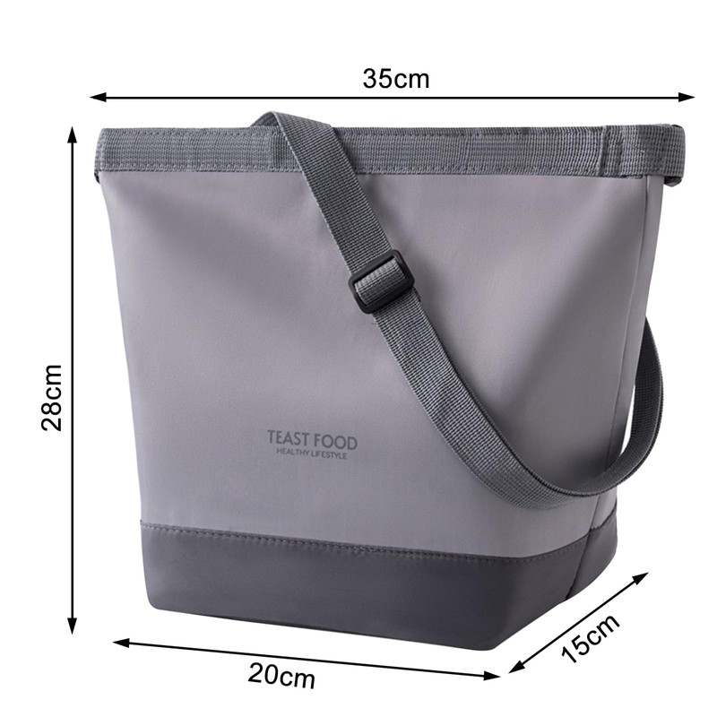 EDLMKM Insulated Lunch Bag for Adults, Office Gym Commute Lunch