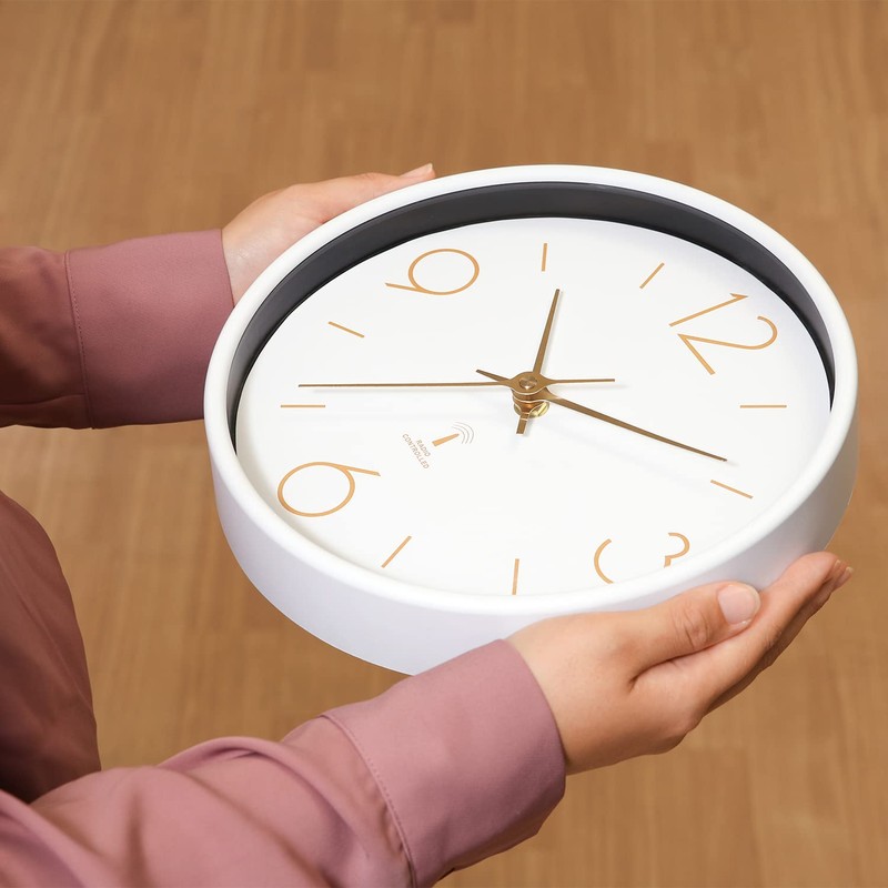Fuji Boeki 28191 Wall Clock, Width 10.0 x Depth 1.8