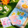 YIHUANYIFA 4pcs Small Notebooks Pocket Top Bound Spiral Panda Notepads