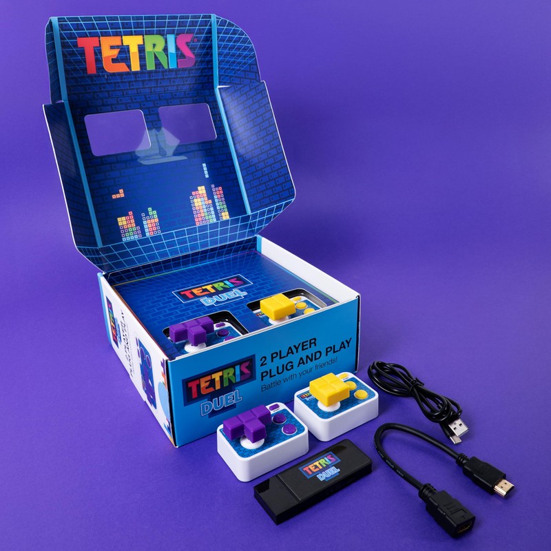 Fizz Creations Tetris Duel - 2 Player TV Games Console