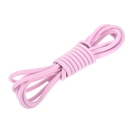 DMiotech 1/4 Inch Shock Cord, 10 Feet Pink Bungee Cord Tent Pole Shock Cord Round Elastic Kayak Rope Stretch String Marine Grade Heavy Polyester for DIY Projects Tie Downs