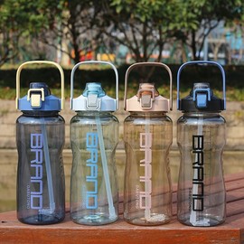 NAWEN Bottle Water Bottle, 1,500 ml, Large Capacity, Includes Straw, Dual Use, One Click Open, Direct Drinking Water Bottle, Leak Proof, Water Bottle, For Adults, Kids, Outdoors, Sports, Climbing