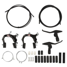 Bike Brakes Calipers Road Bike C Shape Brake Aluminum Bicycle Brake Lever Brake Housing Cable Brakes C Type Replacement Set