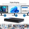 MeLE Quieter3C Fanless Mini PC N5105 8GB 128GB Small Desktop