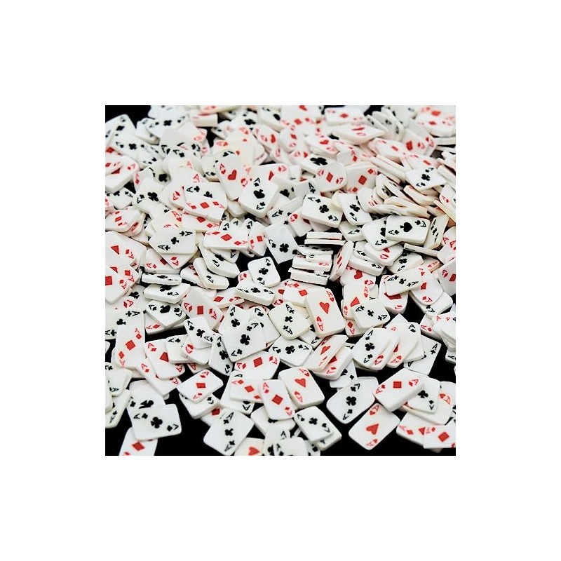 50g Polymer Clay Slices Sprinkle Resin Inclusions Resin Scrapbook (Playing