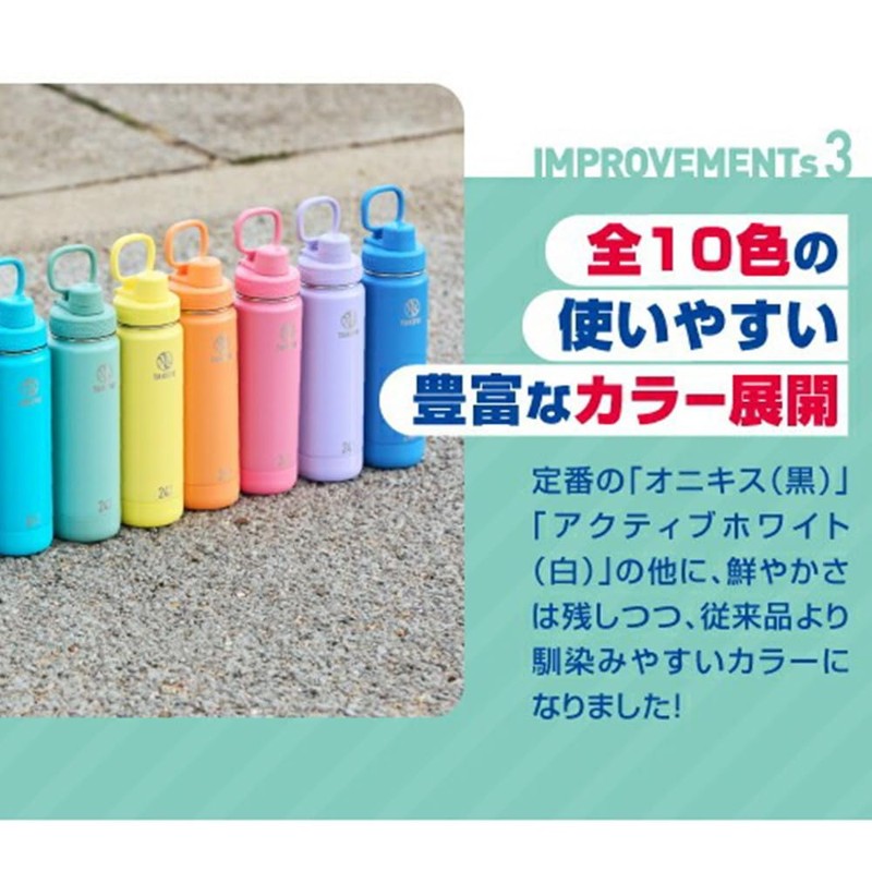 Takeya Active Line II Parts Set, Blue Stone, 23.7 fl