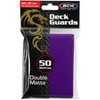 BCW Deck Guard - Double Matte Purple Card Sleeves |