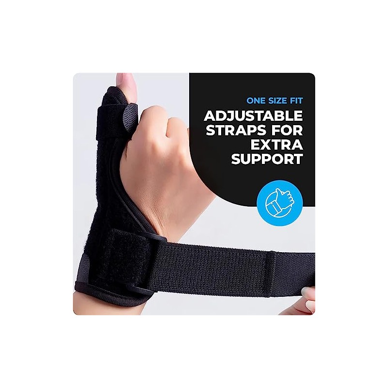 VITTO Thumb Splint - Thumb Support for Arthritis, Spica Hand