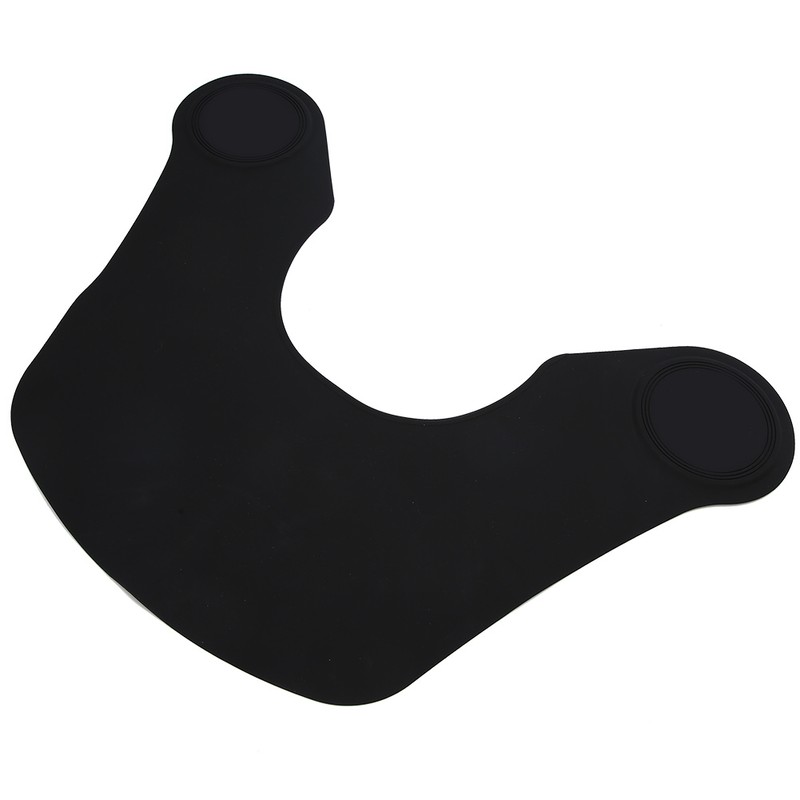 Short Length Hair Cutting Cape Waterproof Silicone Barber Hair Cape