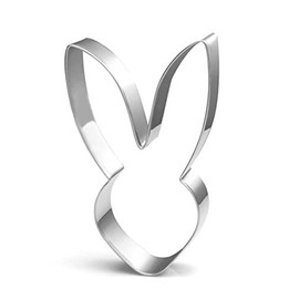 WJSYSHOP Rabbit Bunny with Long Ears Shape Cookie Cutter