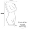 LED Neon Light Neon Sign Body Shape Art Wall Decorative