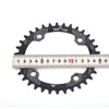 Topiky Bicycle Chainring, Aluminium Alloy Bicycle Oval Sprocket with Unique