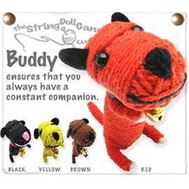 Kamibashi Buddy The Dog Original String Doll Gang Keychain Clip