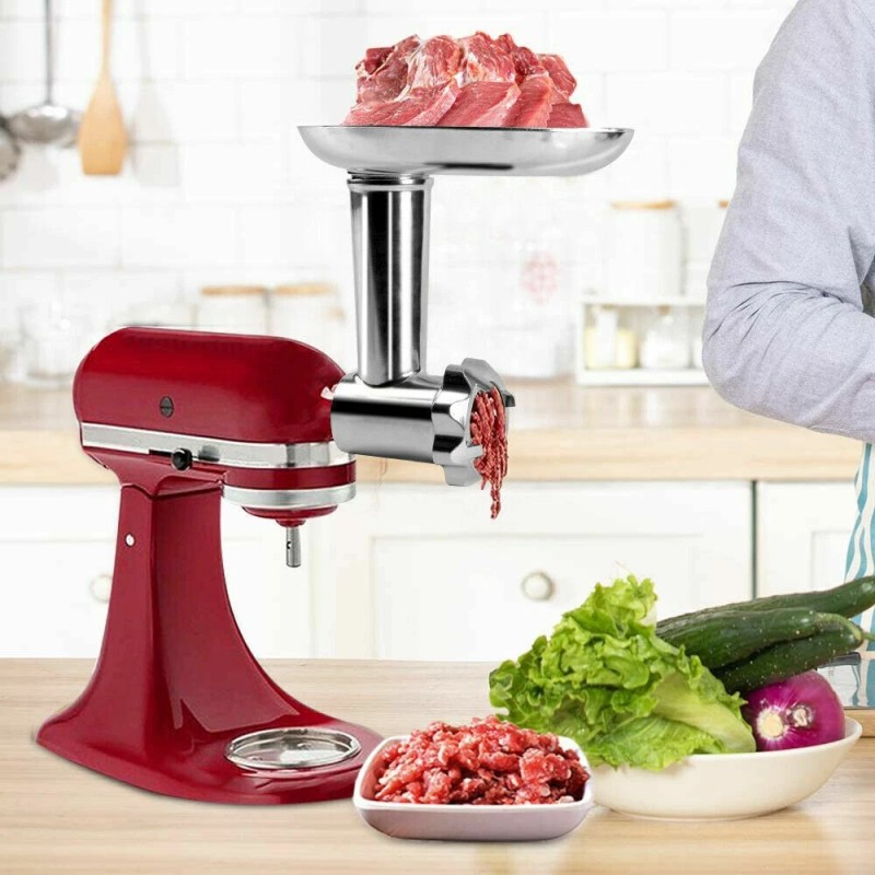 Unbranded Meat Grinder Attachment And Tomato Juicer Sauce Maker Strainer