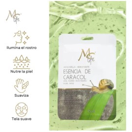 Mascarilla Facial Hidratante Esencia Caracol, Skin. Mc Life Todo Tipo De Piel