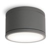 CELI-WX Flat surface-mounted spotlight, IP44 with LED GX53 lamp, 5.5