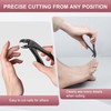 Nail Clippers for Men - Long Handled Toenail Clippers for
