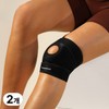 Naopic High-Elasticity Sports Patellar Knee Brace, 2 Pieces / 나오픽 고탄력 스포츠 슬개건 무릎보호대, 2개