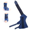 Ankle Brace Supports Stabilizer Elastic Band Compression Aluminum Strip Adjustable