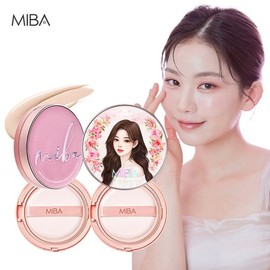 미바 왕쿠션 시즌3 본품 25gx2개(캐릭터+심플)+리필 25gx2개 Miba King Cushion Season 3 Special Edition 25g x 2 (Character + Simple) + Refill 25g x 2