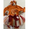 Baby Essentials Girls Fall Thanksgiving Pumpkin Spice Everything Nice 6M
