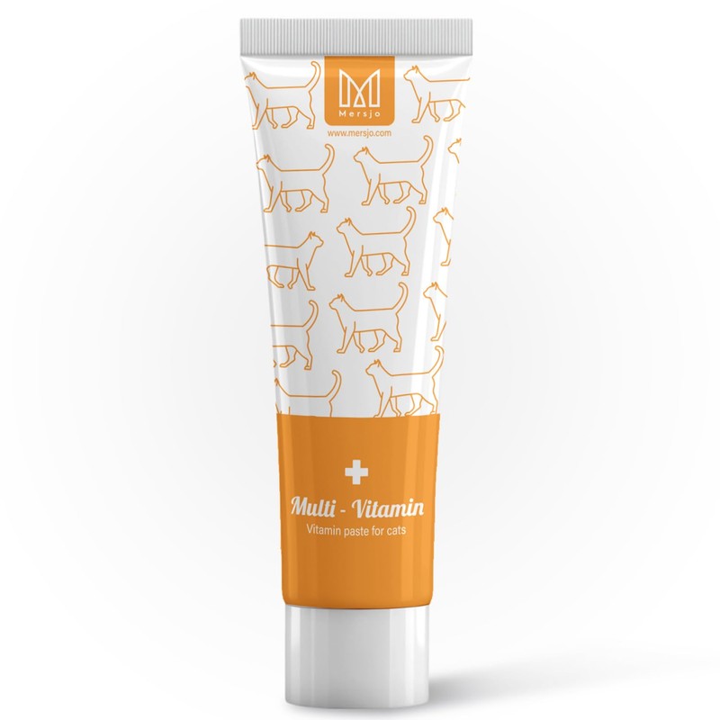 Mersjo Anti-Hairball Cat Paste with Multivitamin 100 g - Dietary