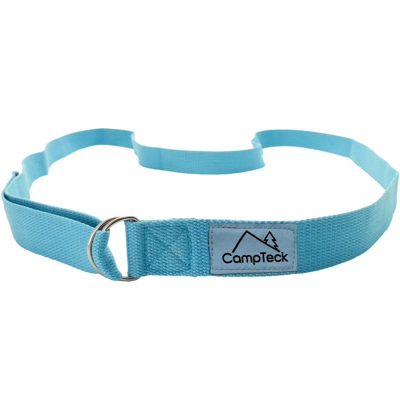 CampTeck U6823 D-Ring Polyester Yoga Strap – Adjustable Stretching Yoga