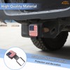Aunginsy Trailer Hitch Cover Compatible with Toyota Tacoma 2016-2023 Pickup