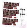 Tofficu 307pcs Electric Emery Polishing Circle Durable Emery Grinding Discs