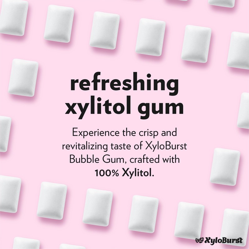 XyloBurst Gum | Xylitol Chewing Gum | Sugar Free, Gluten