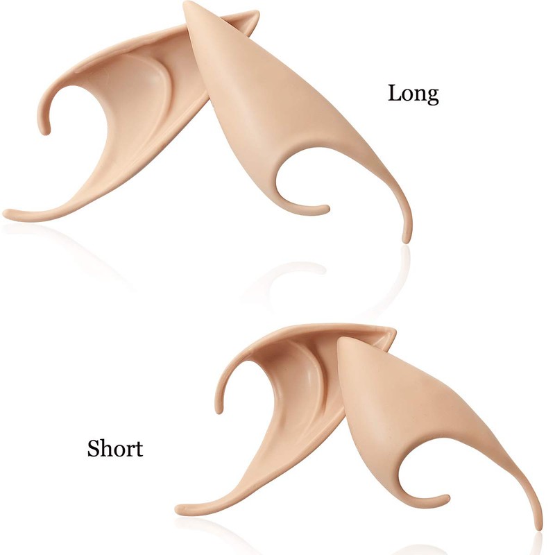 yuntop 2 Pair Cosplay Fairy Pixie Elf Ears Christmas Anime