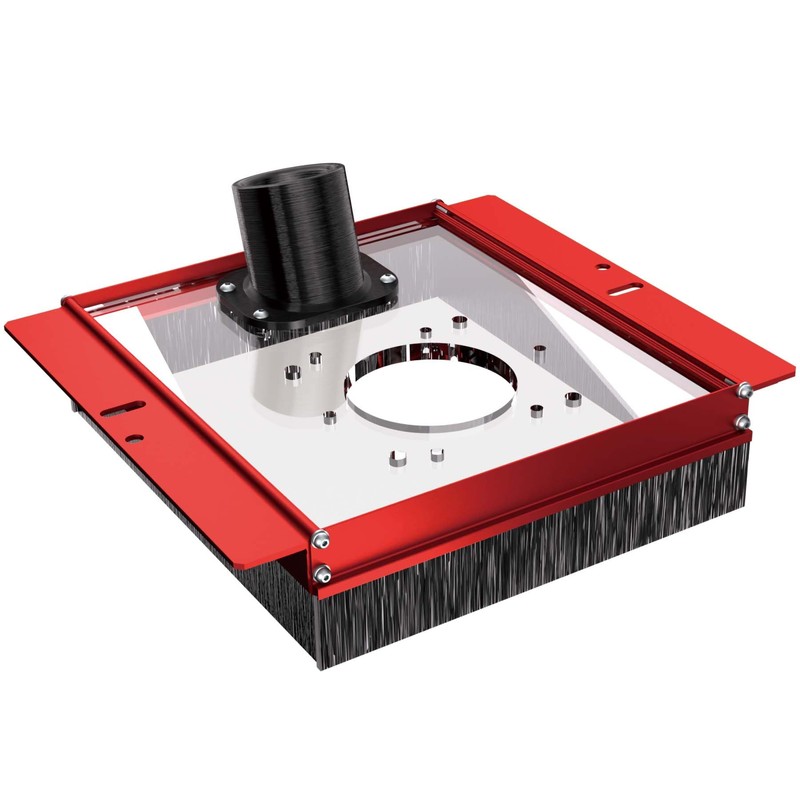 SpeTool Dust Collection Shroud for Spetool router sled (ASIN: B0DHKP5G5G),