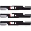 Oregon 3PK Oregon High Lift Blade for 60" Exmark Lazer