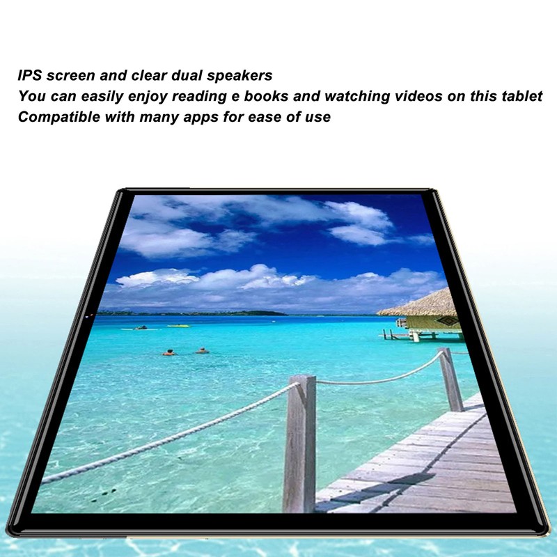 10 Inch Tablet for Android 12 8 Core CPU 8GB