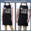 Miracu Funny Apron for Men, Women - Funny Dad Gifts,