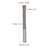 sourcing map Chucking Reamer 10.3mm H7 C1/K30 Carbide Tip Precision