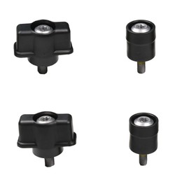 MACHSWON 4pcs/Set 68054997AB - Box Handle and Grommet Kit, Compatible with Dodge Ram 1500 Classic 1500 2009-2018 RAM 2500 2012-2018 RAM 3500 2012-2018