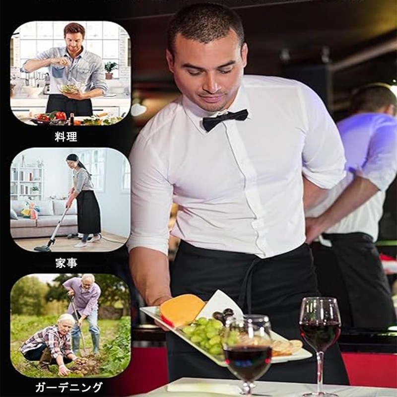 DFsucces Apron, Bento Salon, Cooking Apron, Restaurants, Kitchen, Commercial Use,