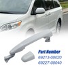 FZJDSD Rear Left or Right Side White Sliding Door Handle